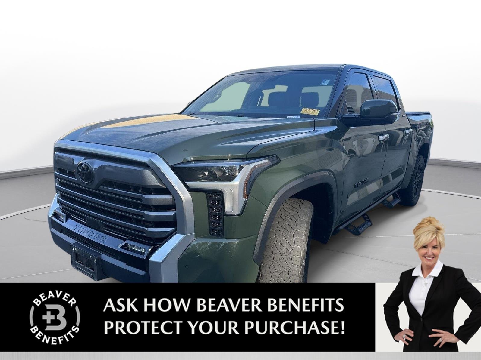 Used 2023 Army Green Toyota Limited image 1