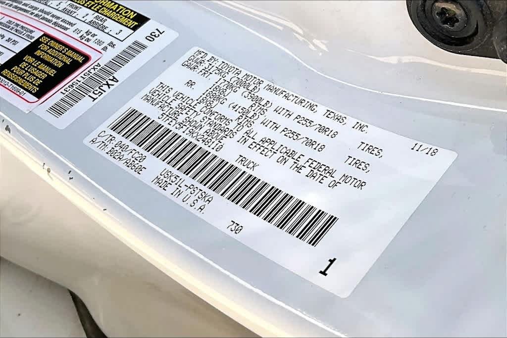 Used 2019 Super White Toyota SR5 image 34