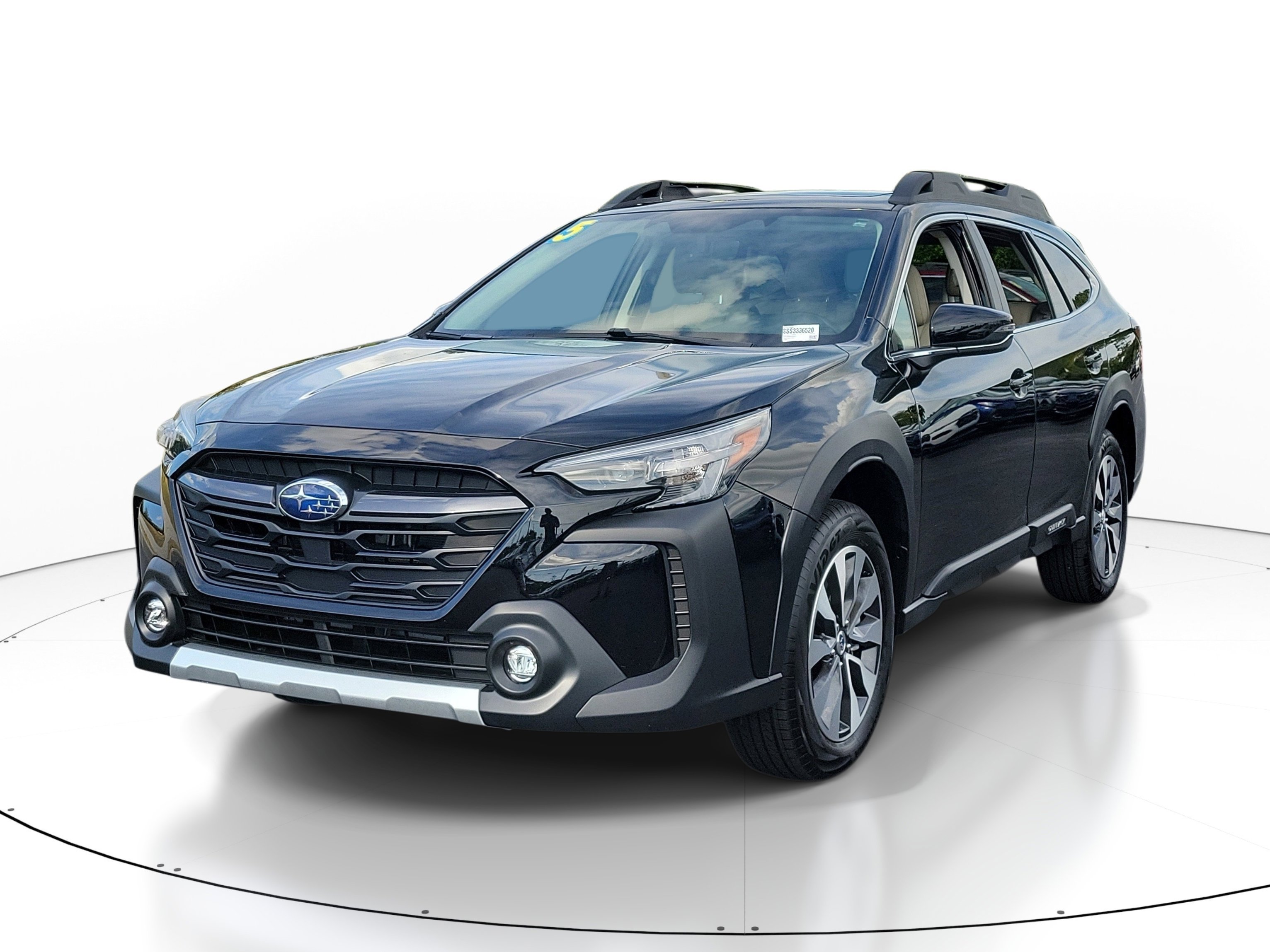Used 2025 Crystal Black Silica Subaru Limited image 2