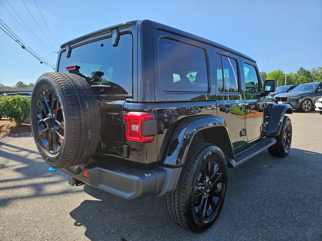 Used 2023 Black Jeep Sahara 4x4 image 7