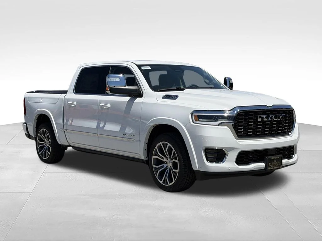 New 2026 Bright White Clear-Coat Exterior Paint RAM Tungsten image 5