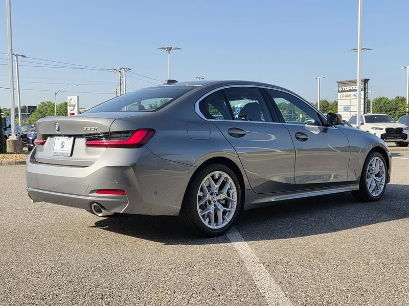 Used 2025 Gray Metallic BMW 330I SEDAN image 4