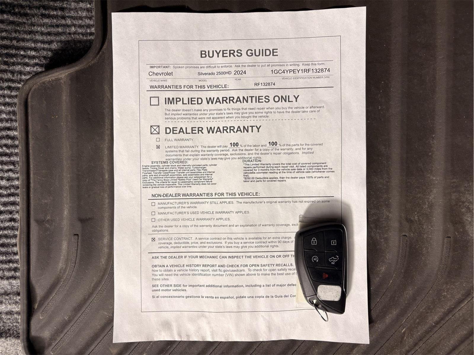 Used 2024 Black Chevrolet LTZ image 50
