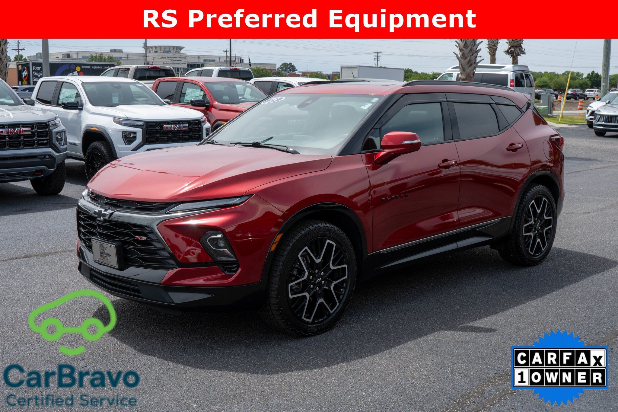 Used 2023 Radiant Red Tintcoat Chevrolet RS image 7