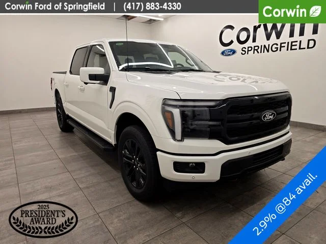 New 2026 Star White Metallic Tri-Coat Ford Lariat® image 9