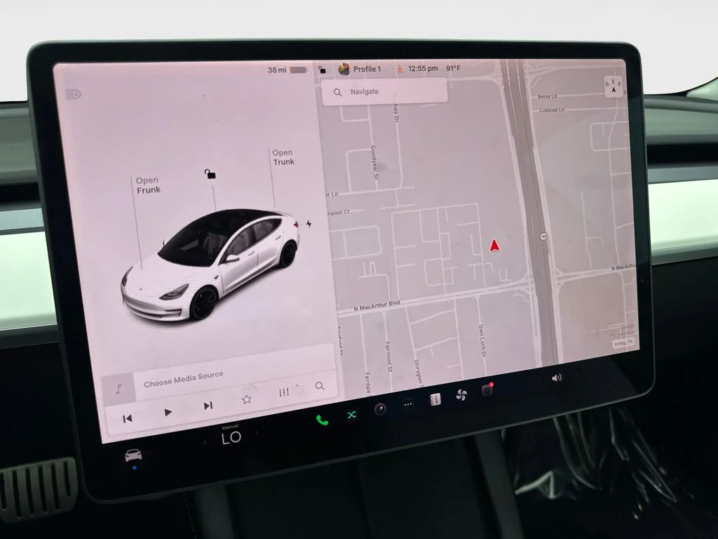 Used 2021 White Tesla Performance image 60