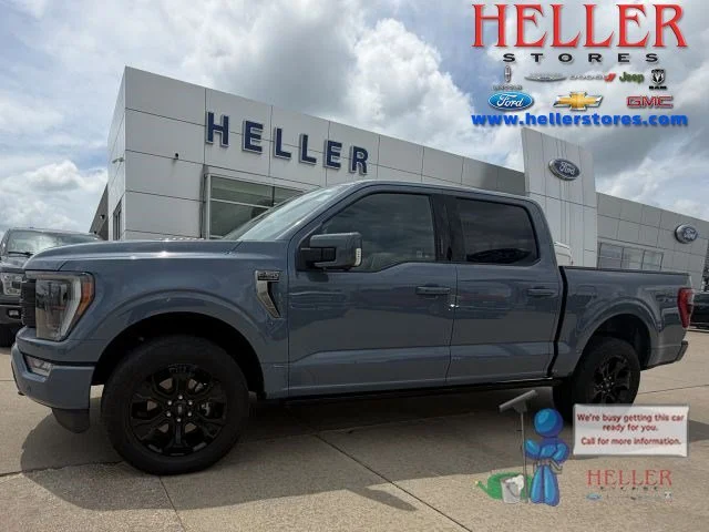 Used 2023 Azure Gray Metallic Tri-Coat Ford Platinum image 1
