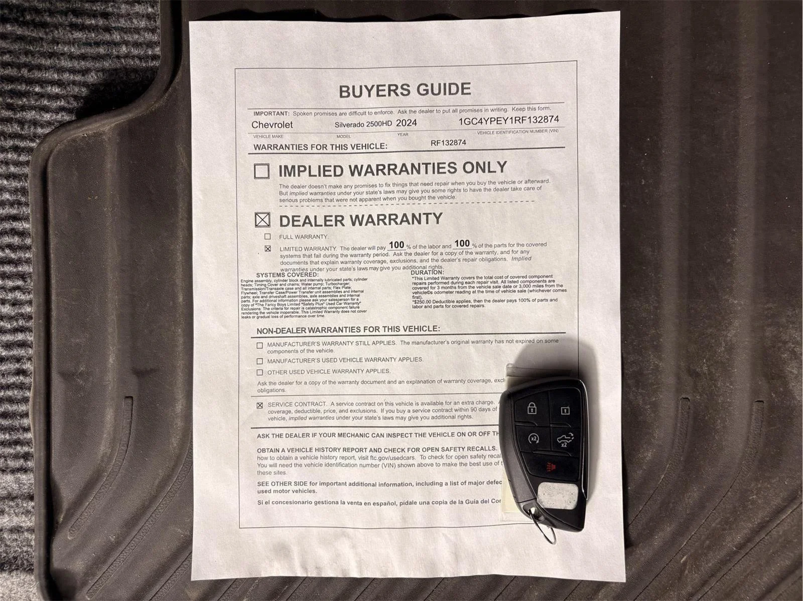 Used 2024 Black Chevrolet LTZ image 50