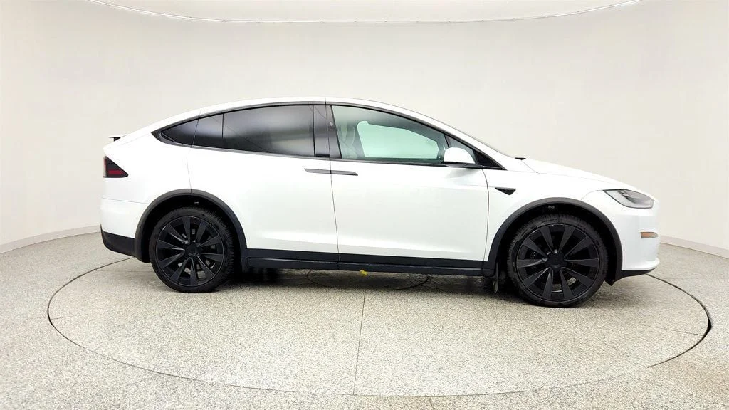 Used 2022 Pearl White Multi-Coat Tesla AWD w/ 22