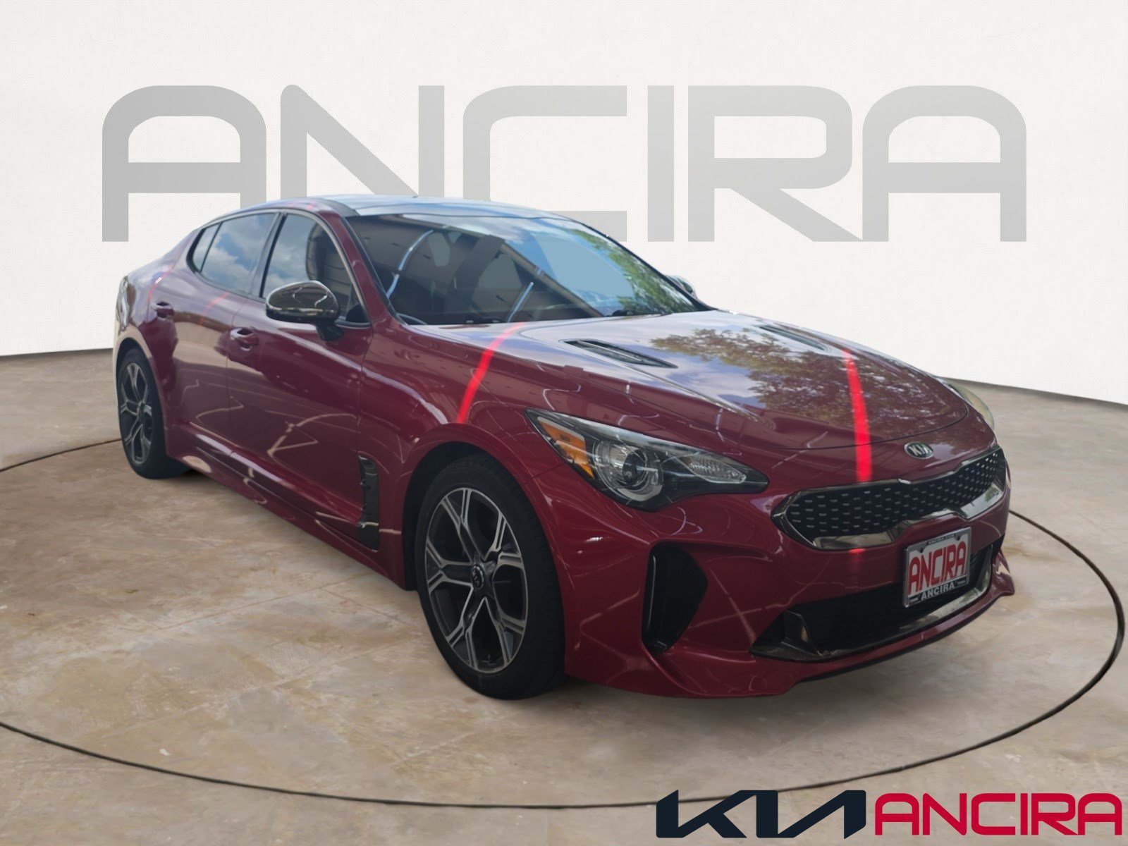 Used 2021 HiChroma Red Kia GT-Line image 1