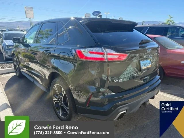 Certified Used 2022 Green Metallic Ford ST image 5