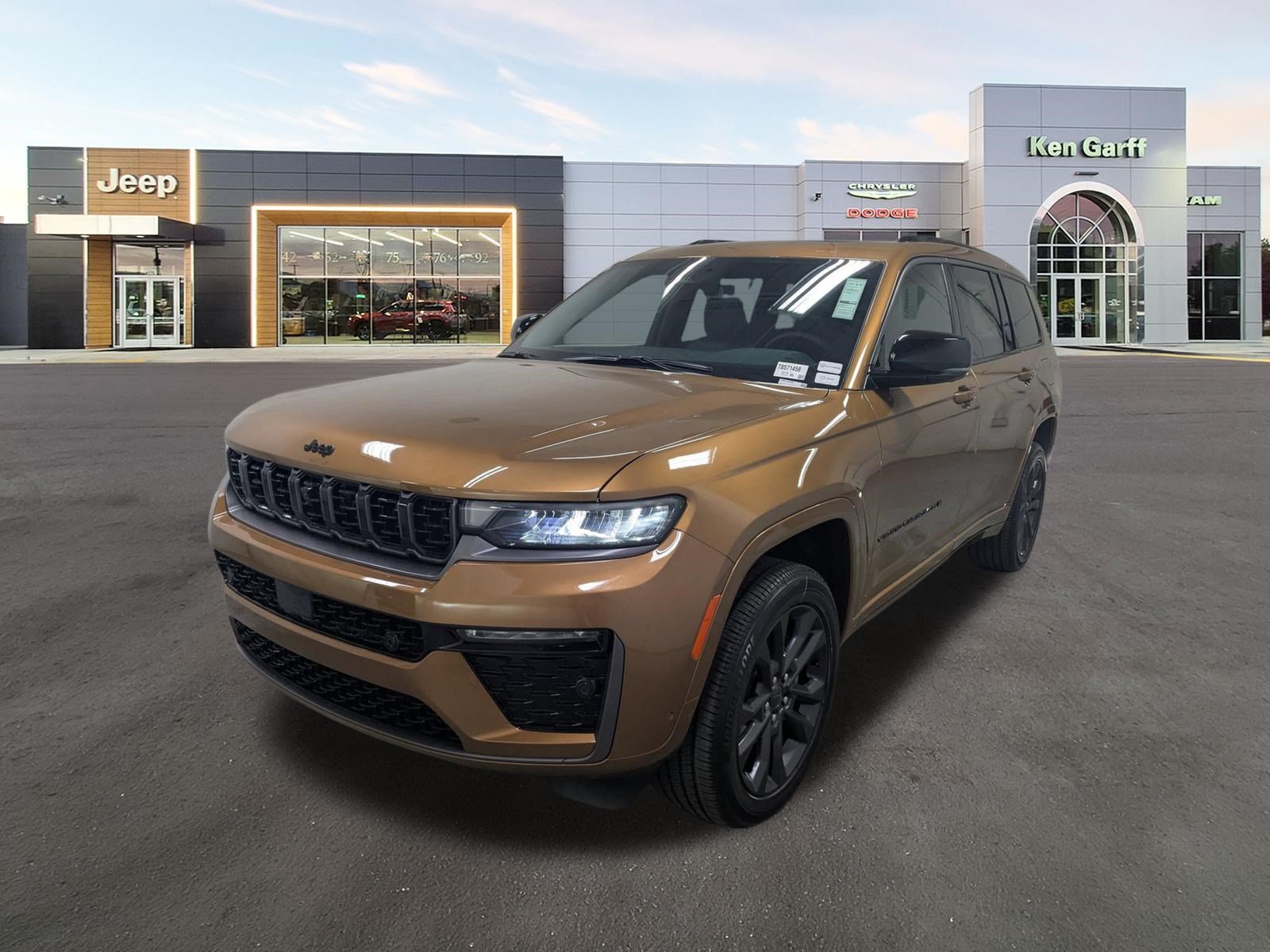 New 2026 Copper Shino Metallic Clear-Coat Exterior Paint Jeep Limited Reserve image 9