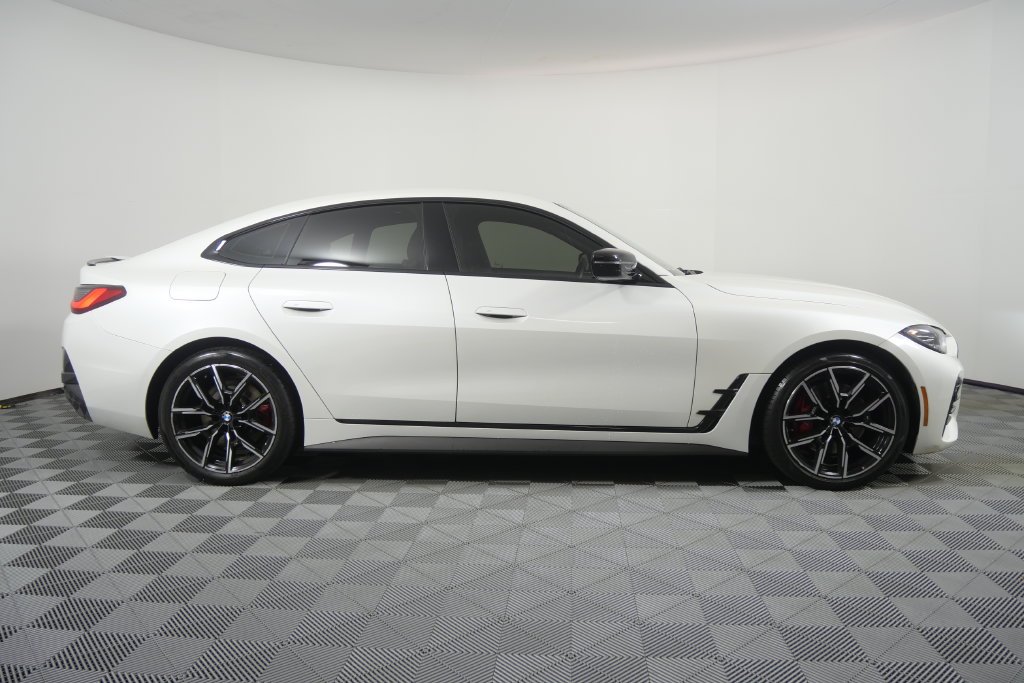 Certified Used 2023 Mineral White Metallic BMW 430i Gran Coupe image 3