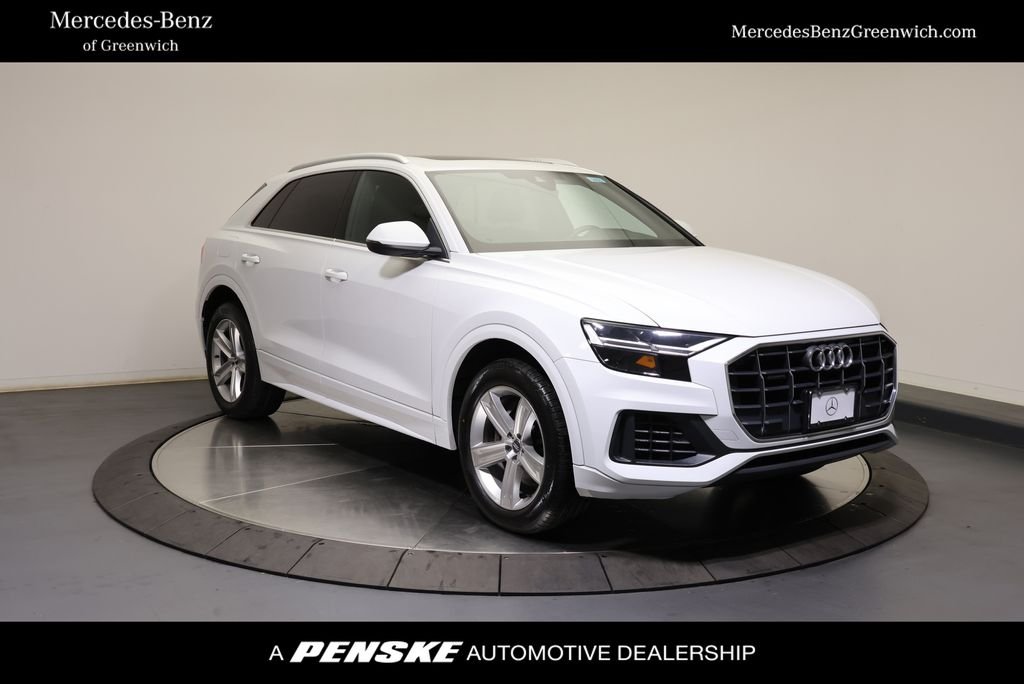 Used 2019 Glacier White Audi 3.0T Premium image 1