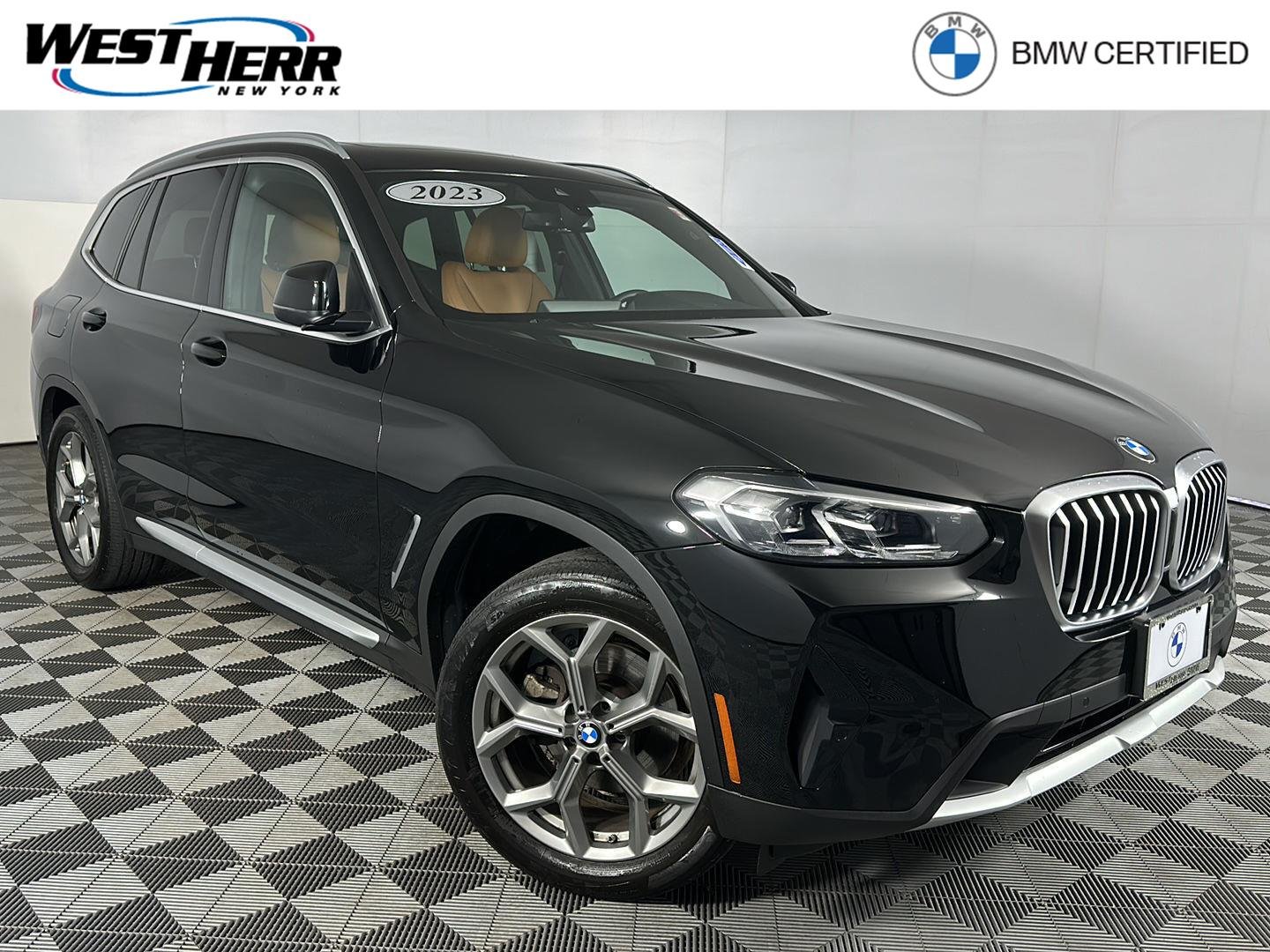 Certified Used 2023 Jet Black BMW xDrive30i image 1