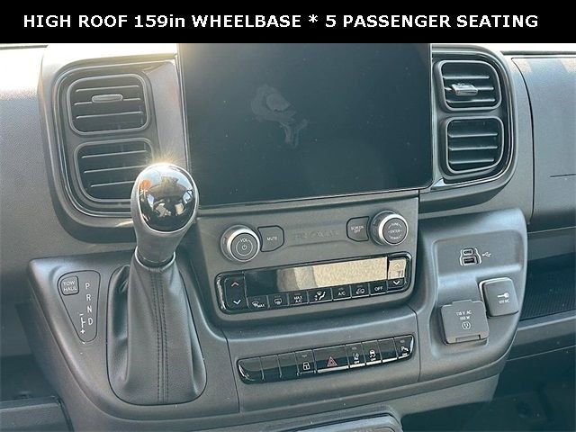 New 2025 Bright White Clearcoat RAM High Roof image 16