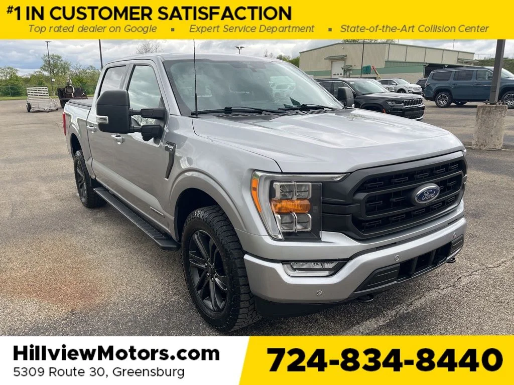 Used 2022 Silver Metallic Ford XLT image 8