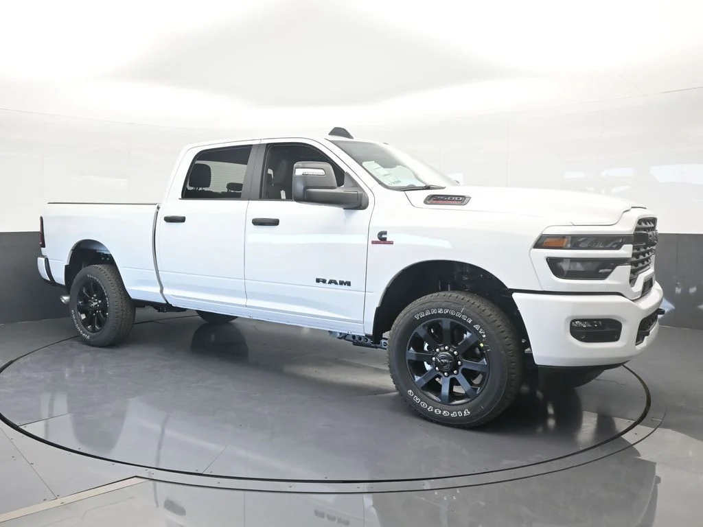 New 2026 Bright White Clear-Coat Exterior Paint RAM Big Horn image 8