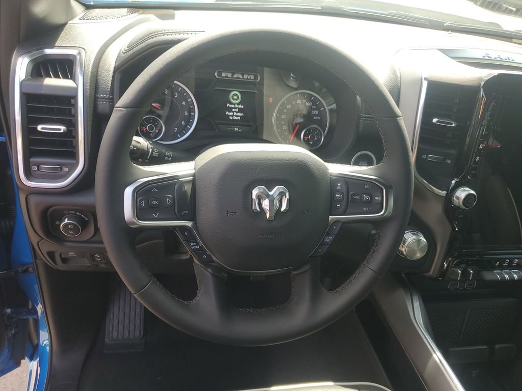 New 2026 Hydro Blue Pearl-Coat Exterior Paint RAM Laramie image 12