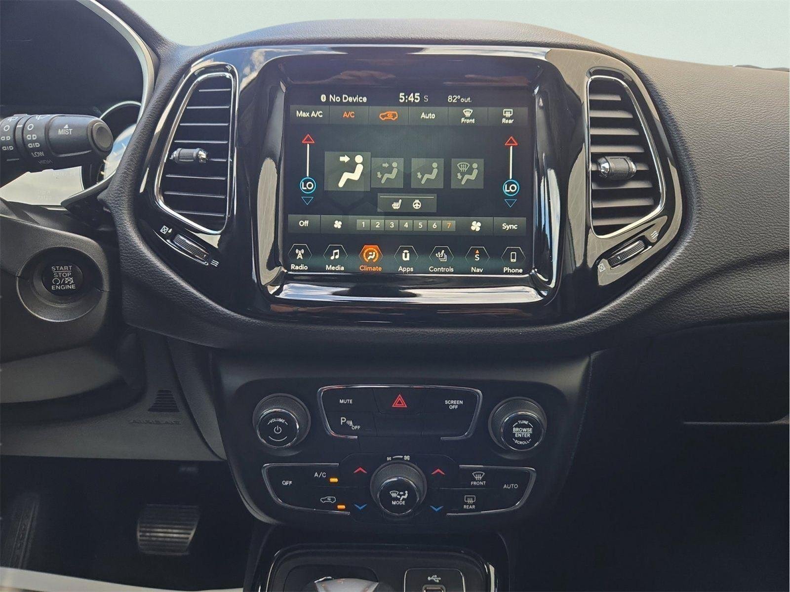 Used 2018 White Clearcoat Jeep Limited image 14