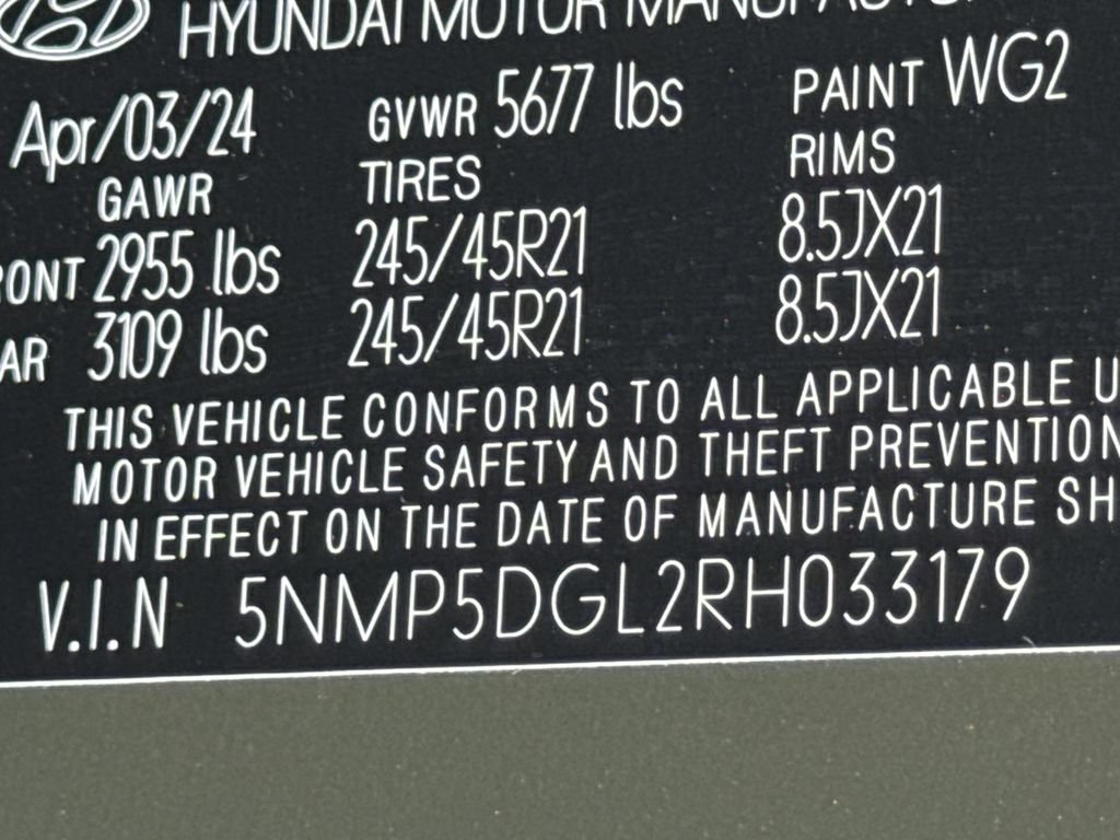 Used 2024 Green Hyundai Calligraphy image 34