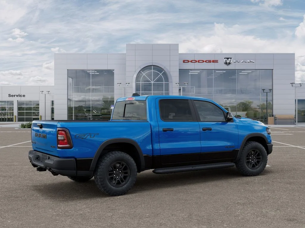 New 2026 Hydro Blue Pearl-Coat Exterior Paint RAM Rebel image 4