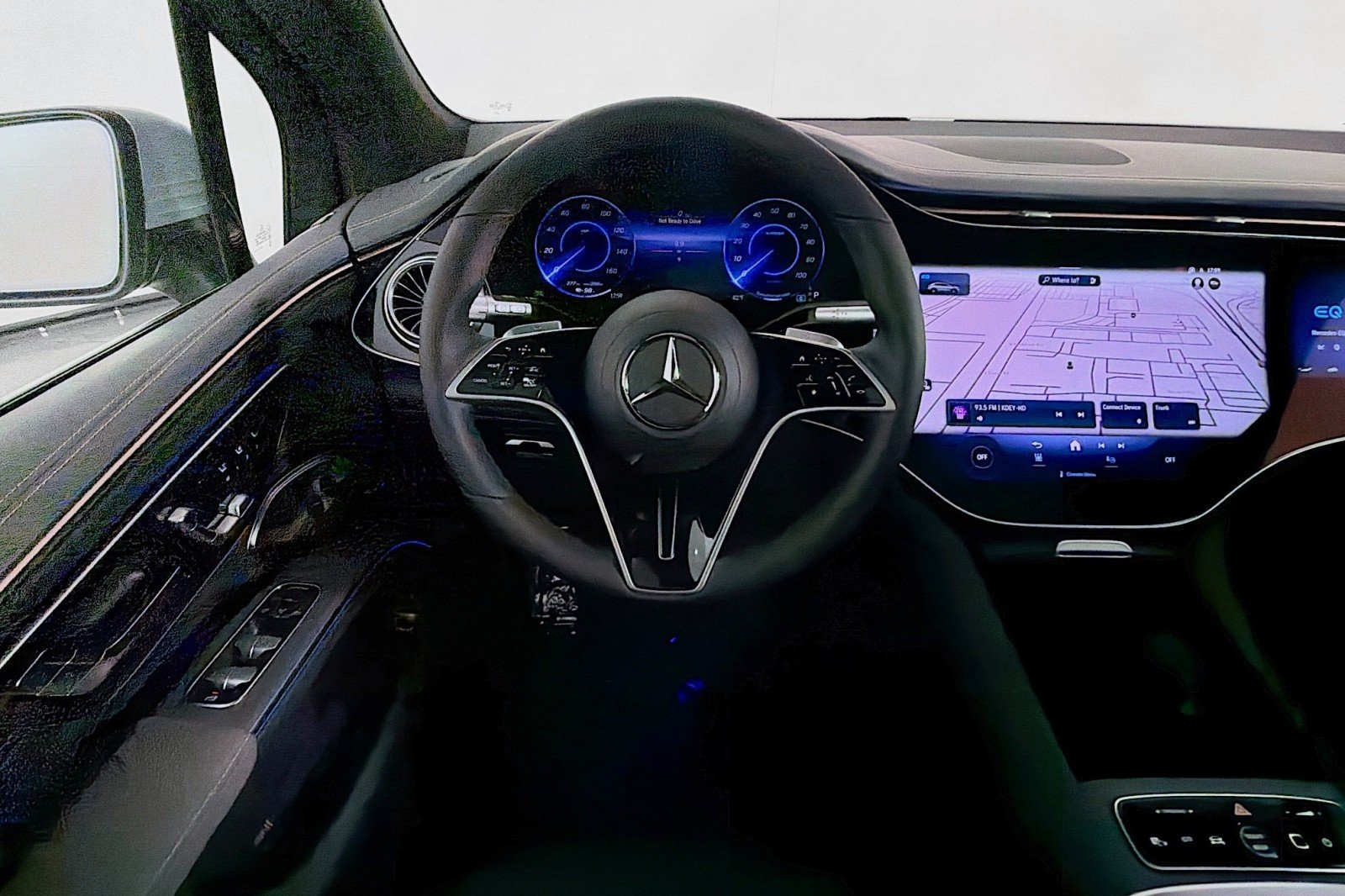 New 2026 MANUFAKTUR Alpine Grey Mercedes-Benz EQS 400 4MATIC® SUV image 4