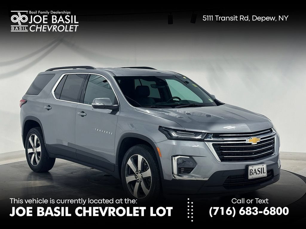 Used 2023 Sterling Gray Metallic Chevrolet LT Leather image 1
