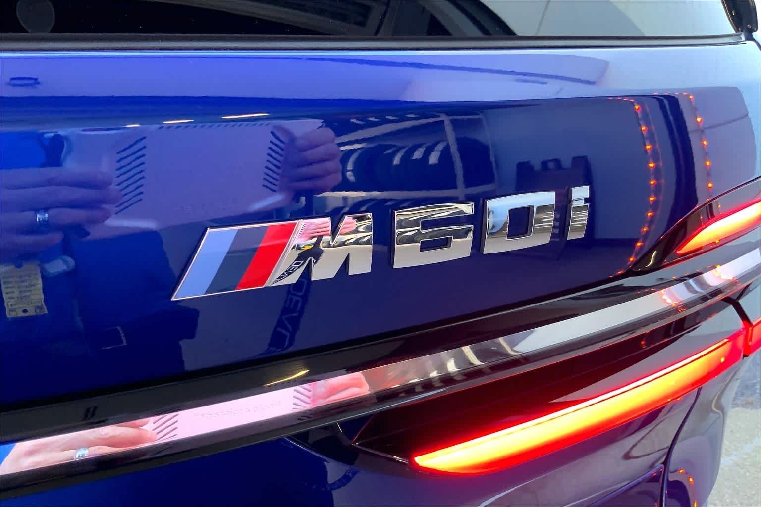 Certified Used 2024 Marina Bay Blue Metallic BMW M60i image 32