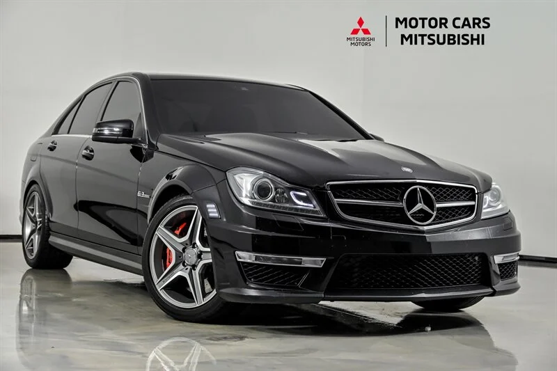 Used 2013 Magnetite Black Metallic Mercedes-Benz C 63 AMG® image 1