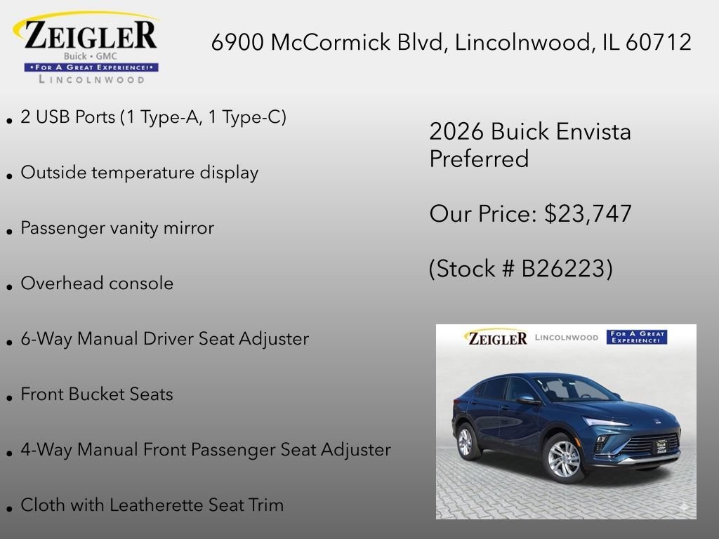 2026 Buick Envista Preferred - Photo 18