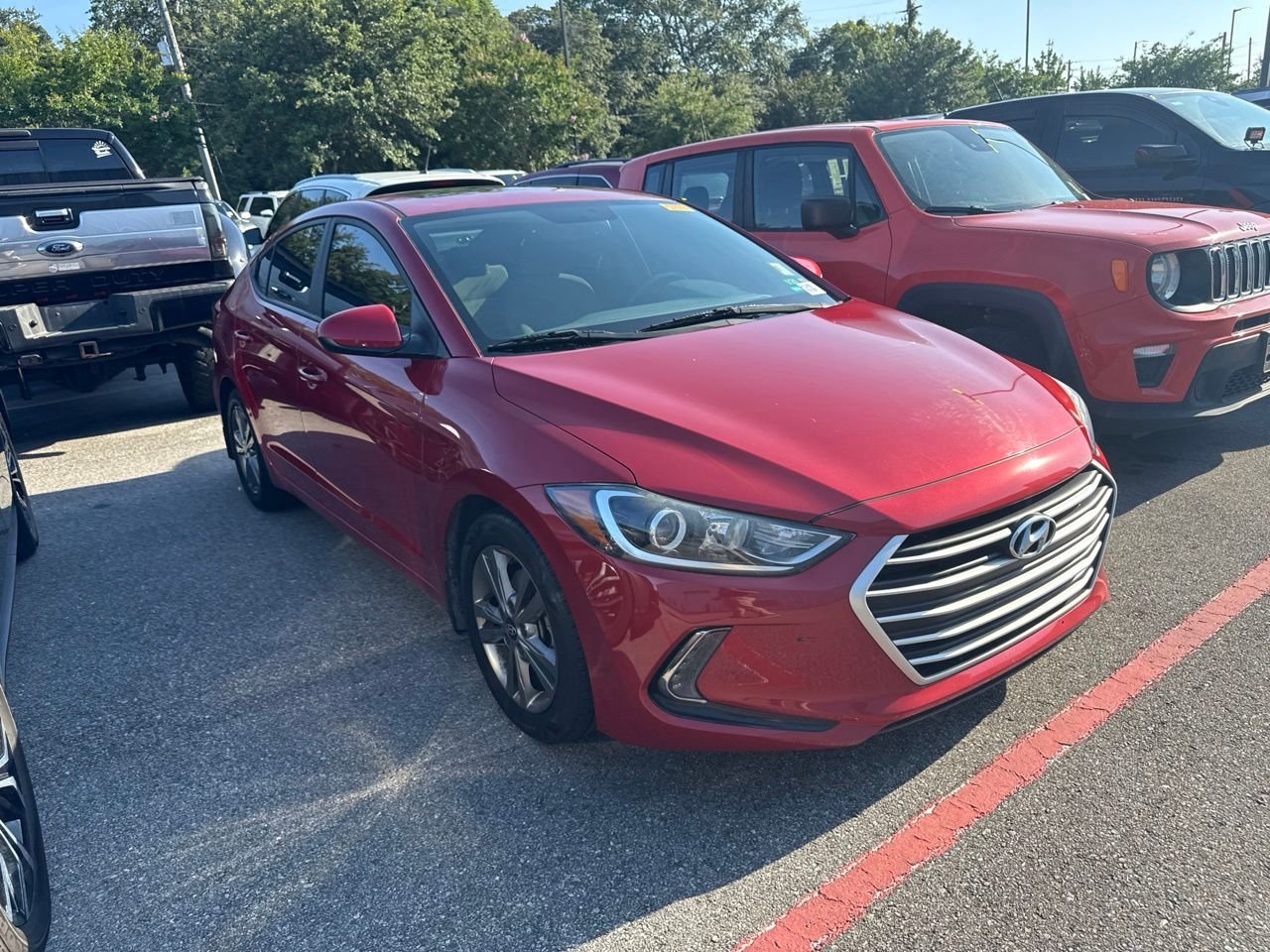Used 2017 Red Hyundai Value Edition image 3