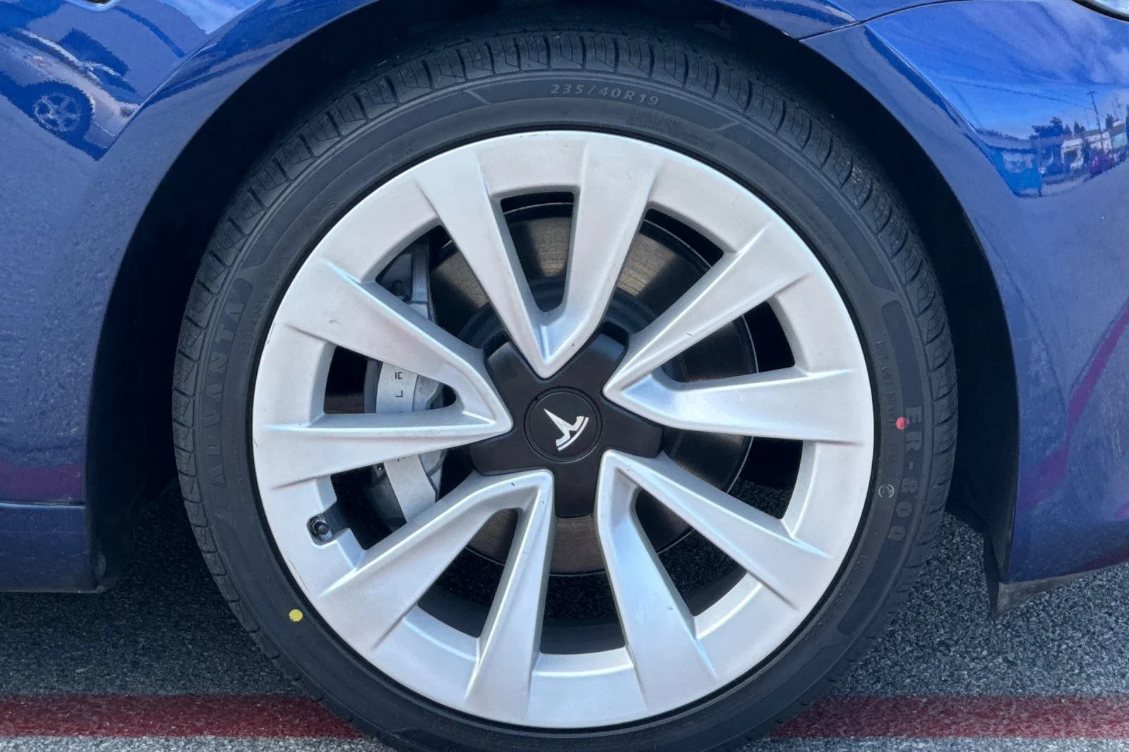 Used 2023 Deep Blue Metallic Tesla Base image 30