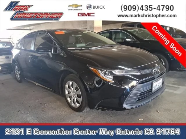 Used 2025 Black Toyota LE image 1