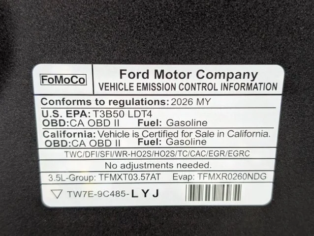 New 2026 Carbonized Gray Metallic Ford King Ranch® image 65