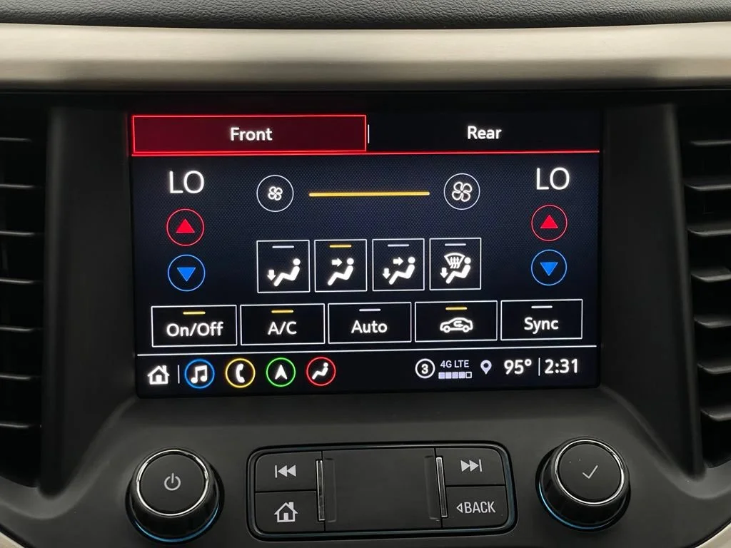 Used 2021 CAYENNE RED TINTCOAT GMC Denali image 30