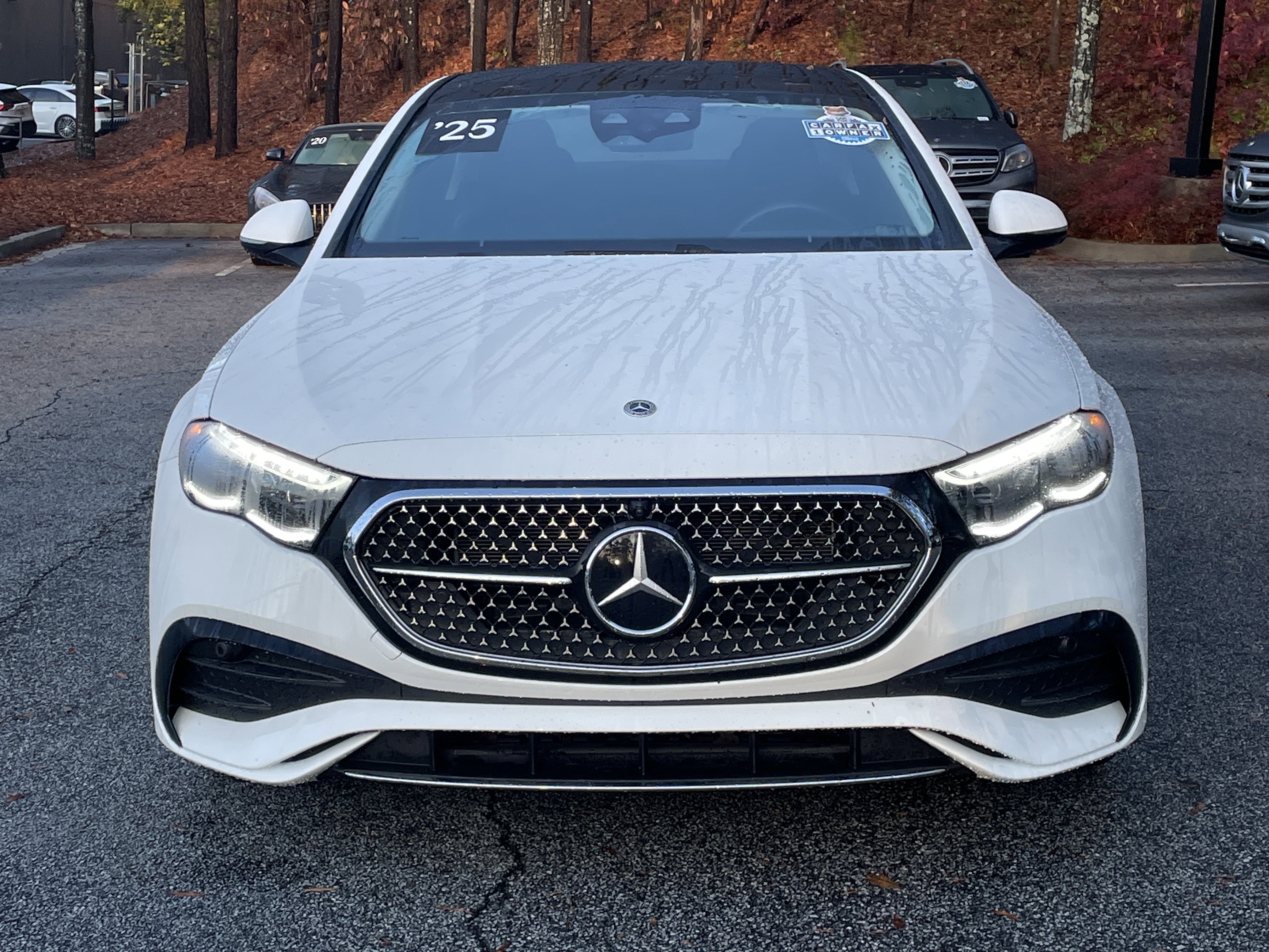 Certified Used 2025 Polar White Mercedes-Benz E 350 4MATIC® Sedan image 3