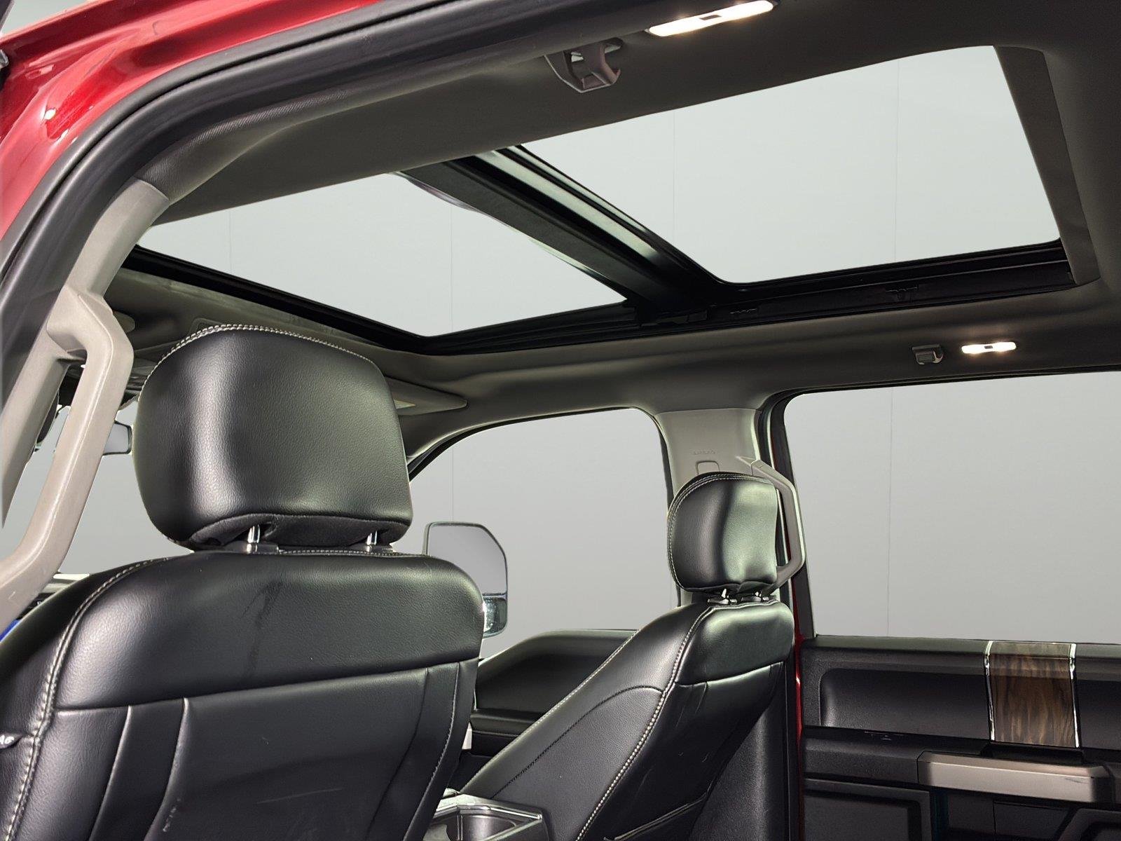 Used 2019 Ruby Red Metallic Tinted Clearcoat Ford LARIAT image 37