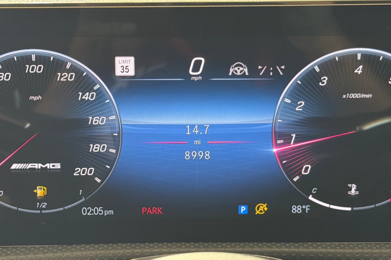 Certified Used 2025 MANUFAKTUR Mountain Grey Magno Mercedes-Benz AMG® CLA 45 image 24