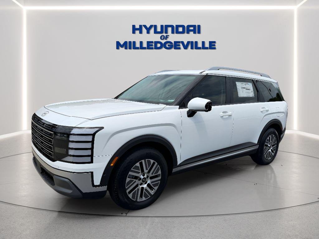 New 2026 Creamy White Pearl Hyundai Blue SEL Premium 7P image 2