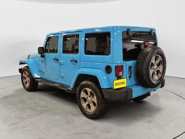 Used 2017 Clearcoat Jeep Unlimited Sahara image 7