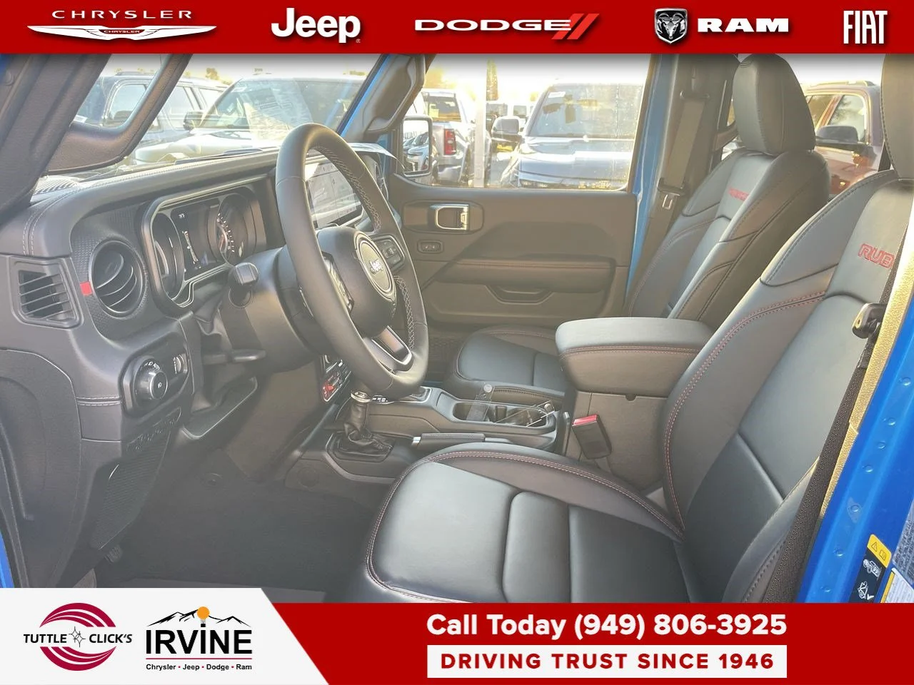 New 2026 Hydro Blue Pearl-Coat Exterior Paint Jeep Rubicon X image 23