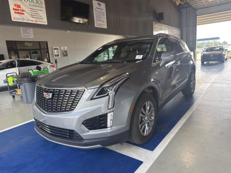 Used 2023 Silver Cadillac Premium Luxury image 1