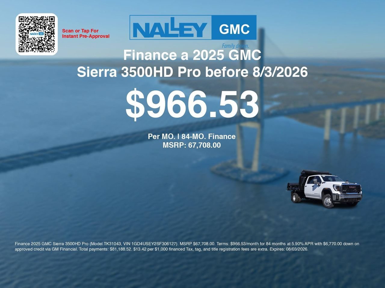 2025 GMC Sierra 3500 Chassis Cab Pro - Photo 6