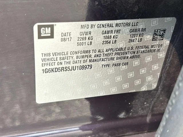 Used 2018 Black Cadillac 3.6L Luxury image 17
