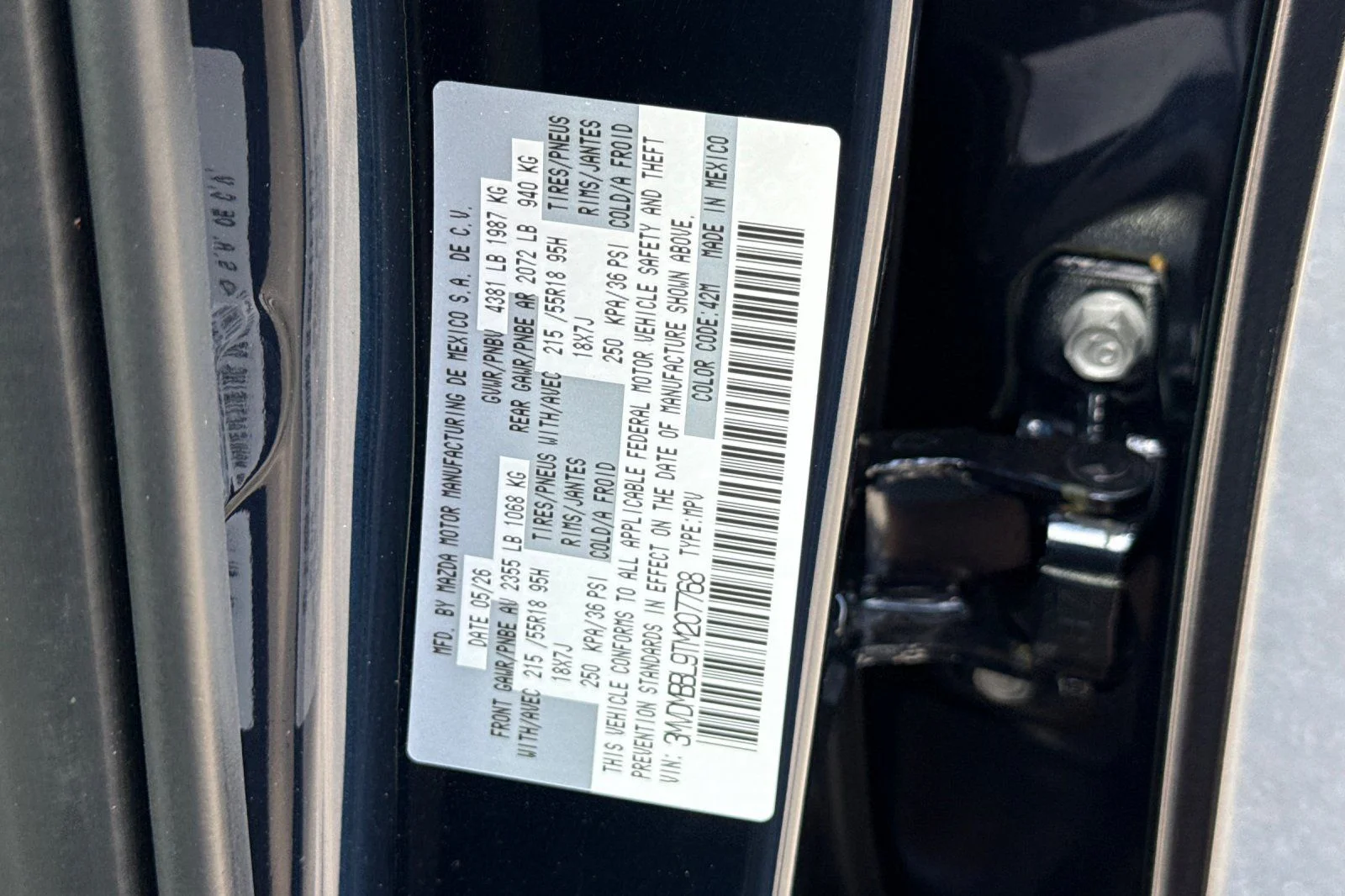 New 2026 Deep Crystal Blue Mica Mazda 2.5 S Select Sport AWD image 24