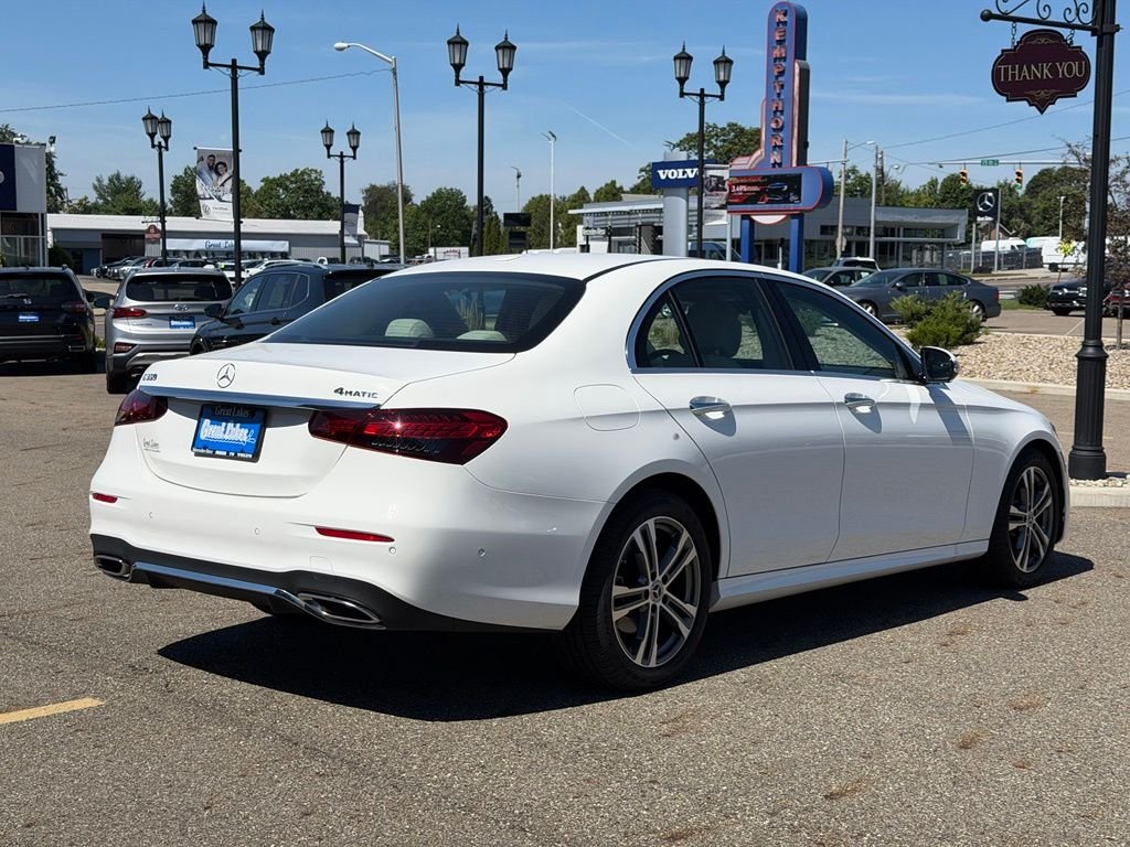 Used 2022 White Mercedes-Benz E 350 image 5