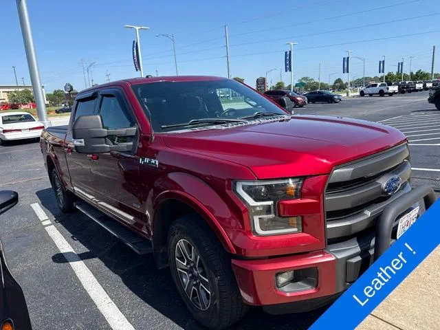 Used 2015 Red Ford Lariat image 3