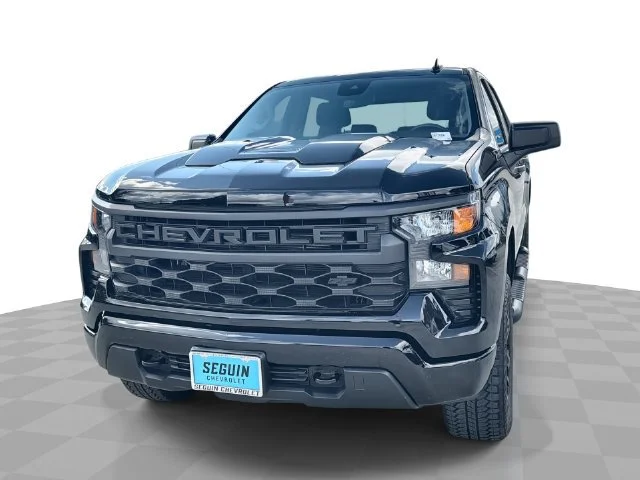 Certified Used 2024 Black Chevrolet Custom Trail Boss image 1