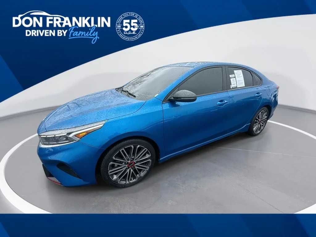 Used 2022 Blue Kia GT image 1
